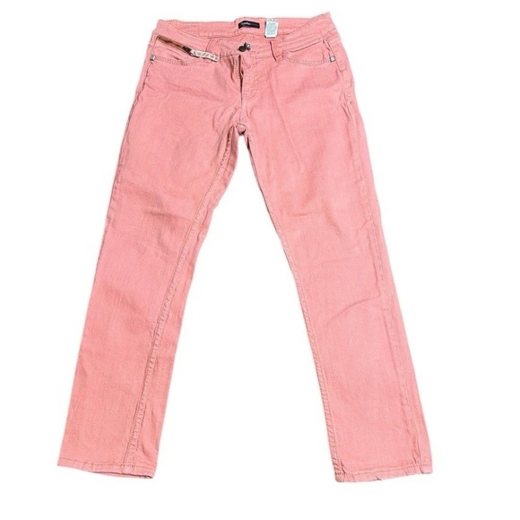 Denim - Supplies Jeans Womens 6 Skinny Leg Mid Rise Blue Denim Measure